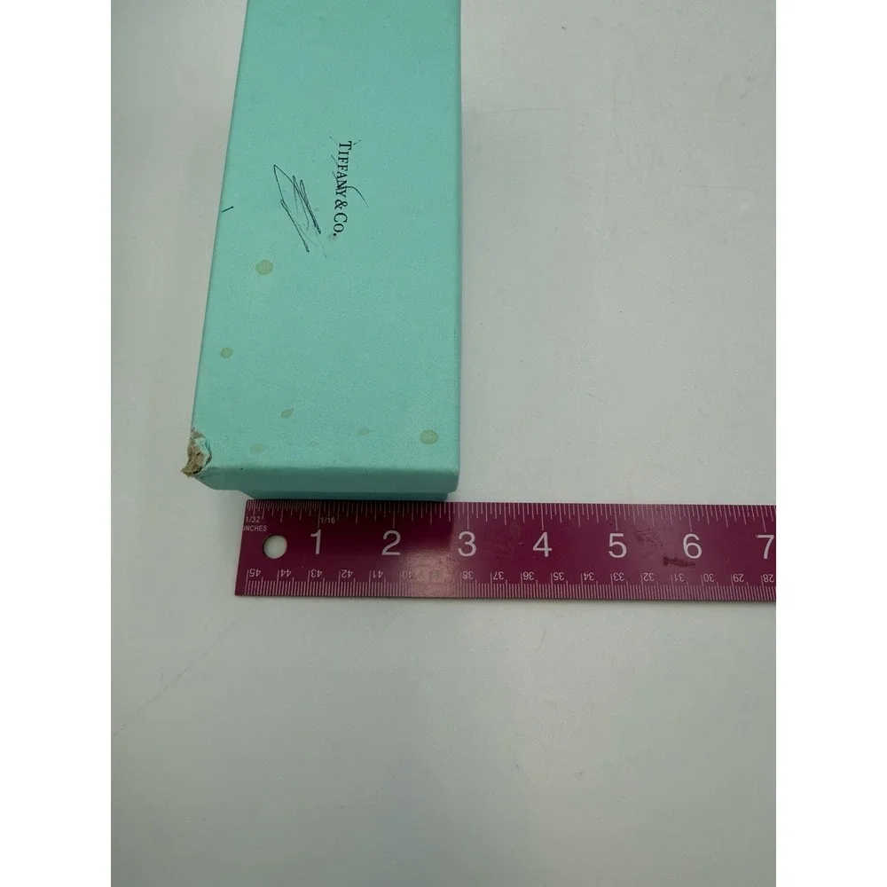 Tiffany & Co Blue Eyeglass Glasses Storage Box Case Empty Replacement READ